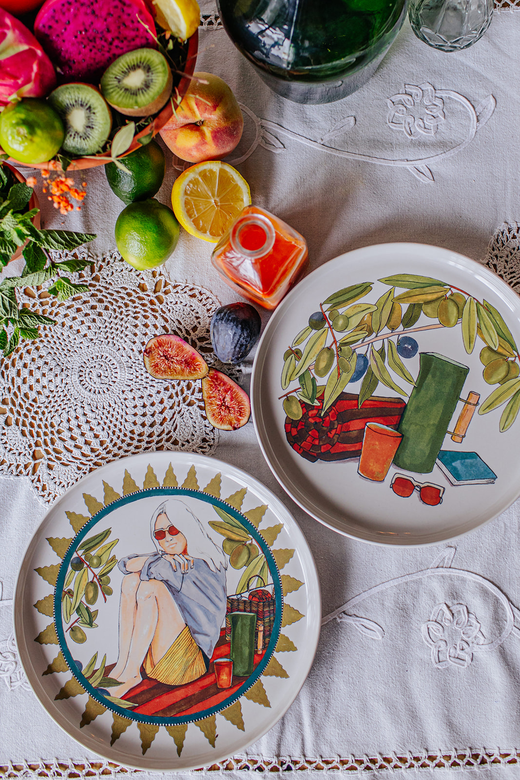 Colección Secuencias de verano. Plato Gazpacho y Olivos - Imagen 5